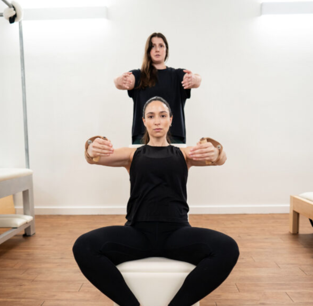 Small group Pilates session at Sharp Pilates in Austin, TX